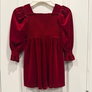 Bonnie Jean Rich Red Velvet Kids dress
Size 3T great condition 🎄🦌🎅🏻